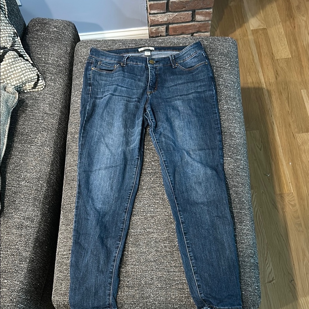 Vintage America Blue Skinny Jeans Medium Wash